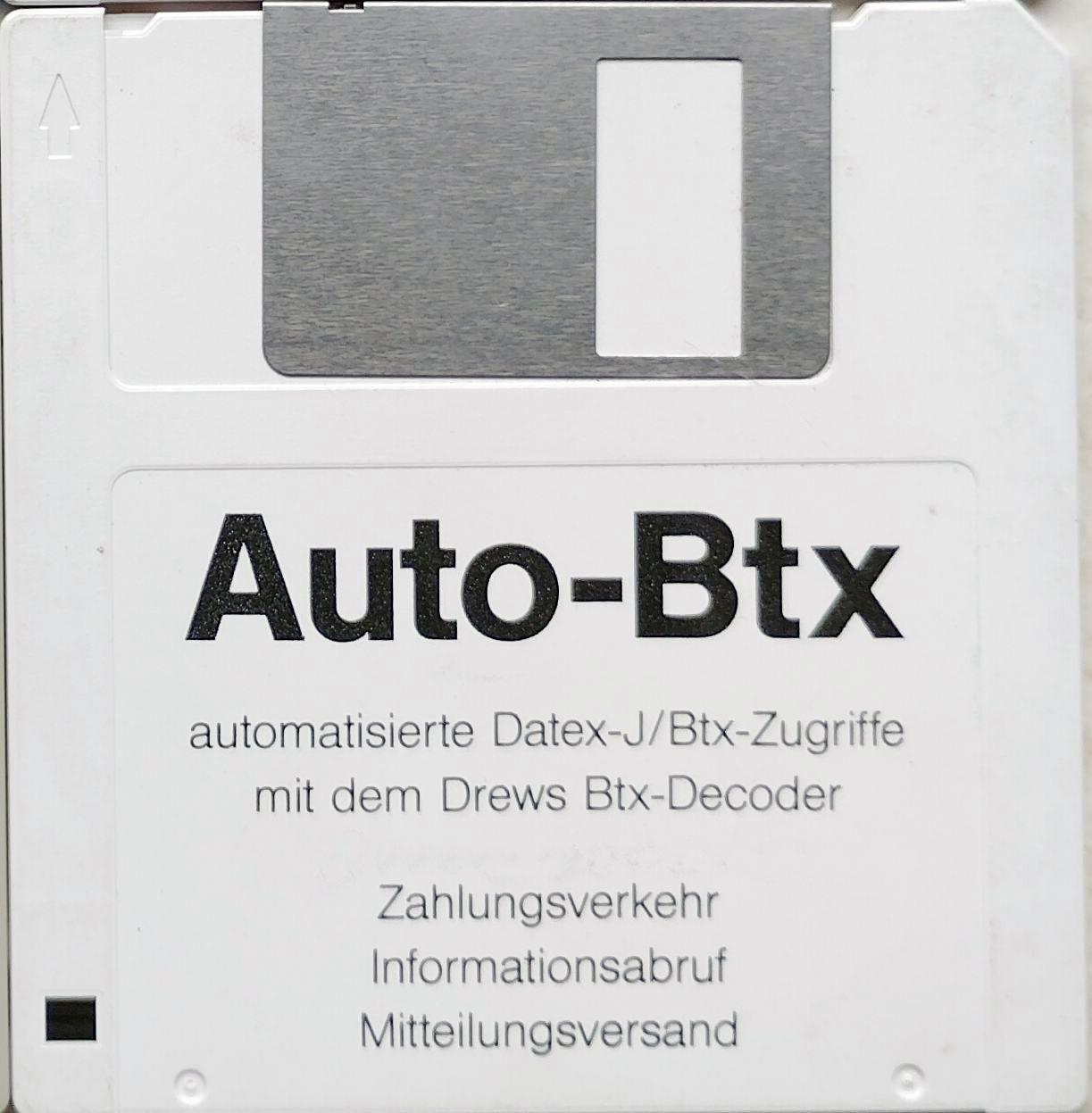 Auto-BTX — Disk